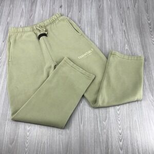 Fear of God Essentials Kids Sweatpants Sage Green Logo Joggers Size 12
